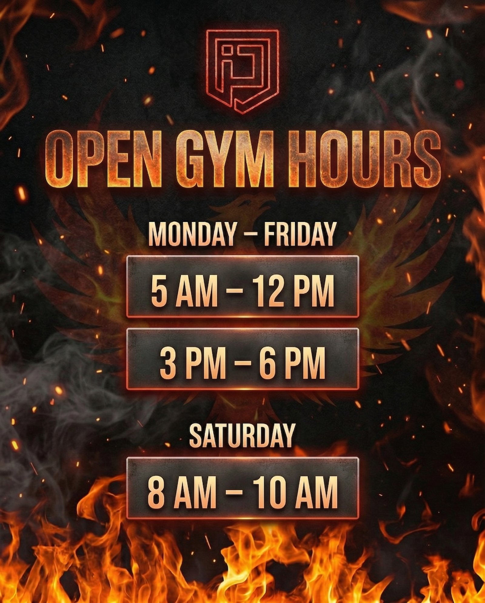 Inferno Performance group training schedule